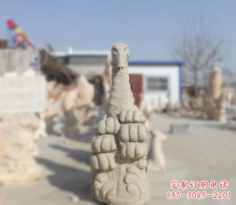 喷水海马雕塑