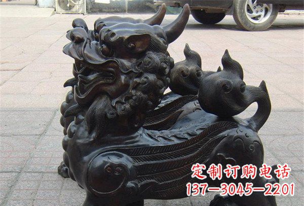 貔貅辟邪神兽铜雕