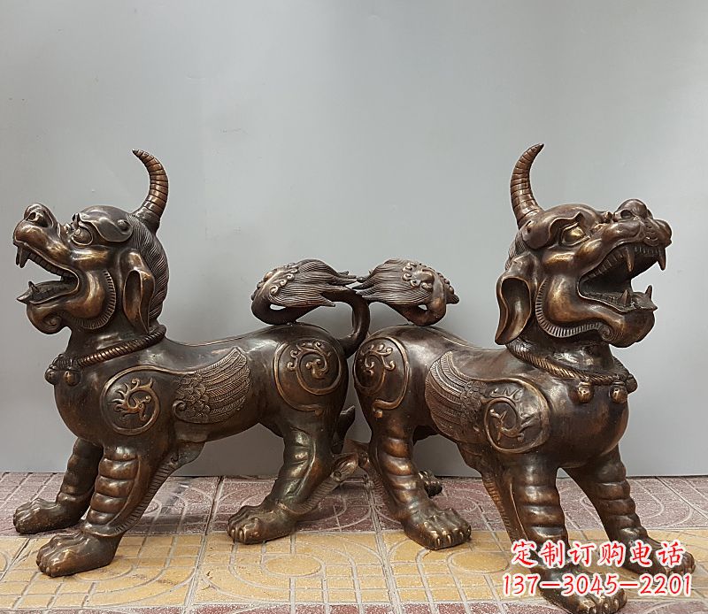 貔貅铜雕