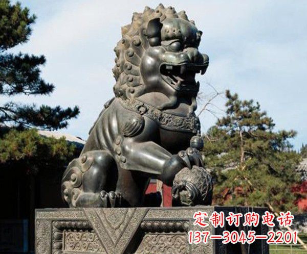 辟邪天安门铜狮子