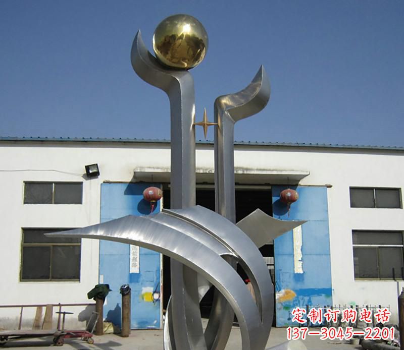 中领雕塑:不锈钢树叶雕塑,精美绝伦 中领雕塑:不锈钢树叶雕塑,精美绝伦