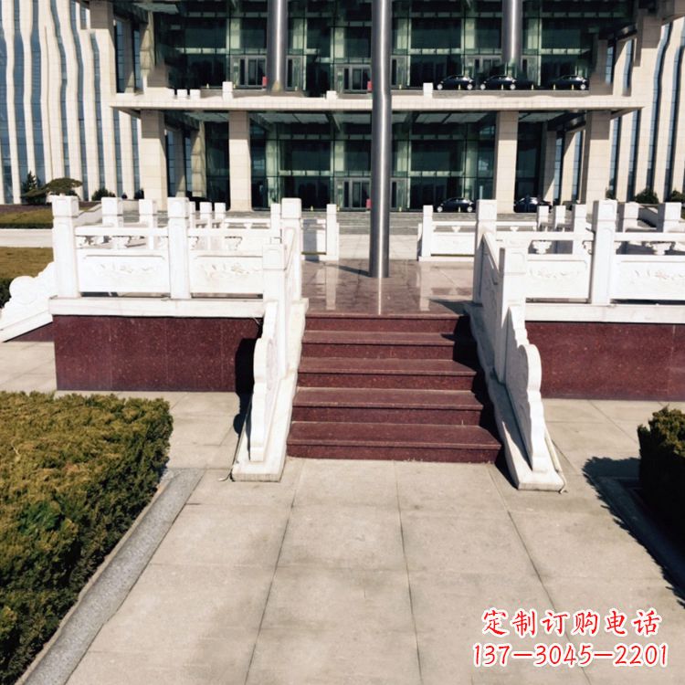 企业大门升旗台