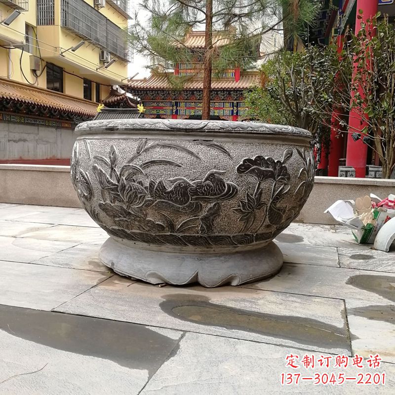 青石仿古鱼缸