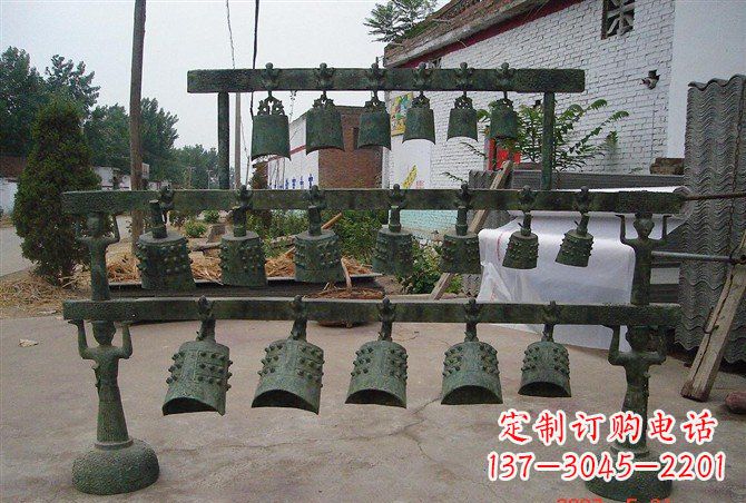 青铜仿古编钟