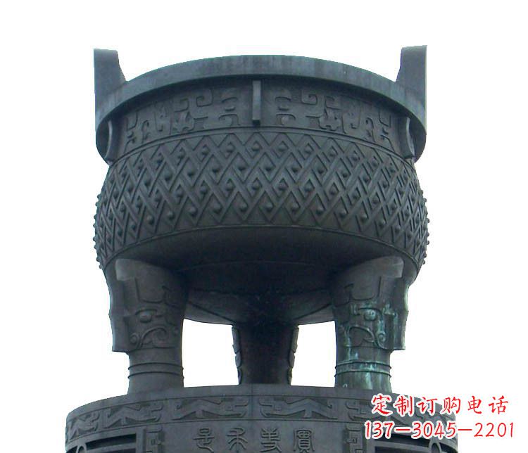 青铜广场景观香炉