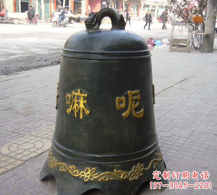 青铜寺庙钟