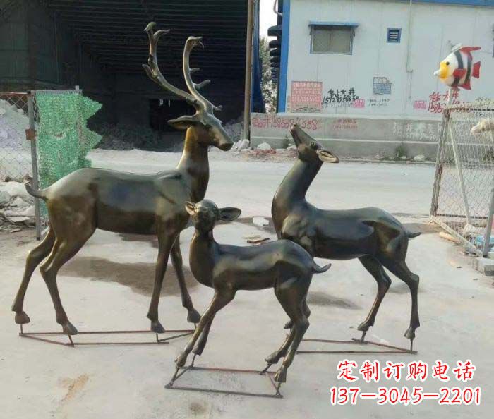 群雄逐鹿/铜雕-群雄逐鹿铜雕 (2)