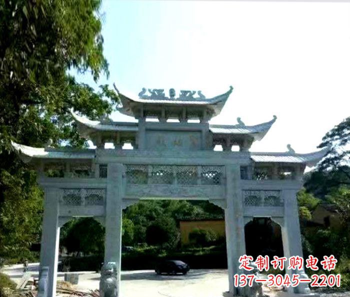 三门雕塑 - 三门/大理石/牌坊