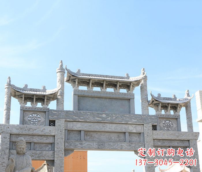 三门雕塑 - 三门/道路/牌坊/石雕 三门雕塑 - 三门/道路/牌坊/石雕