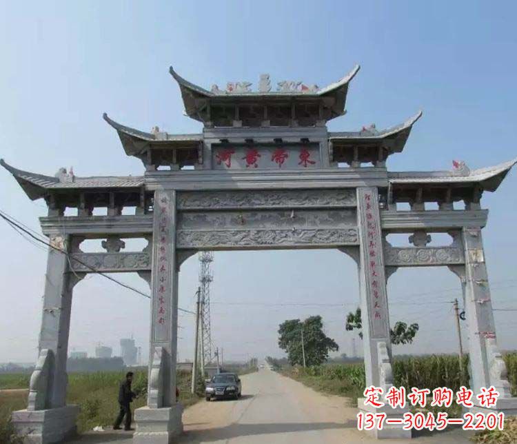 三门雕塑 - 三门/牌坊/石雕 三门雕塑 - 三门/牌坊/石雕
