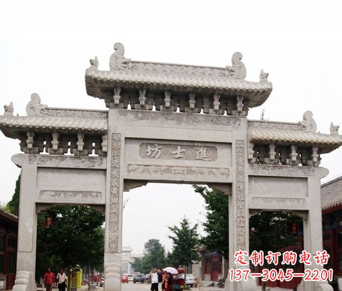 三门雕塑 - 三门/牌坊/石雕 三门雕塑 - 三门/牌坊/石雕