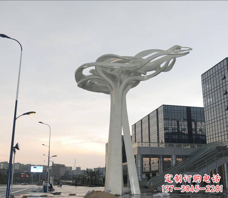 商业街不-锈-钢-雕-塑-