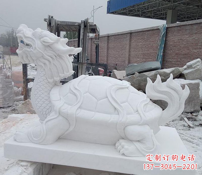 神兽龙龟石雕