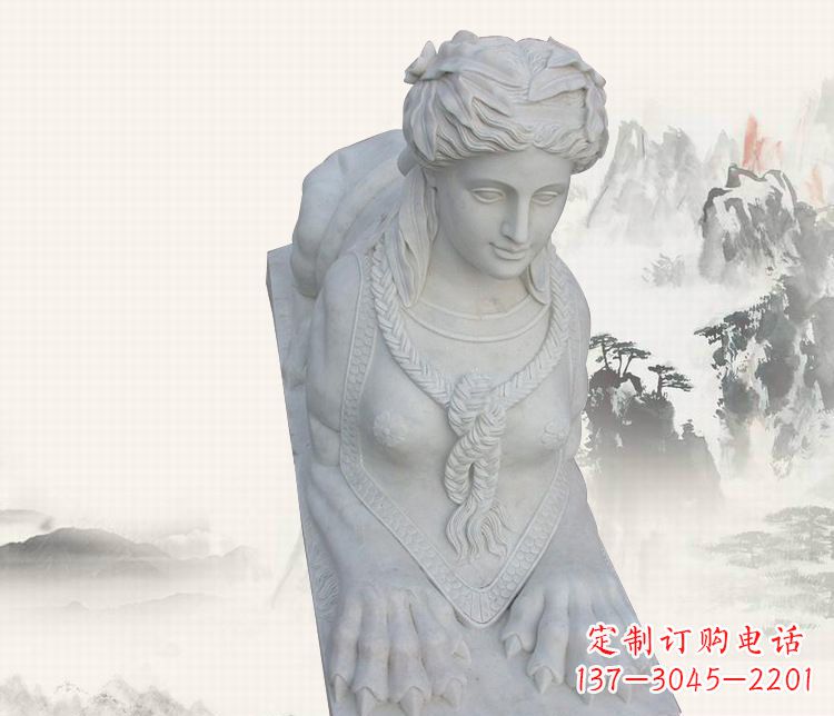 狮身人面像石雕
