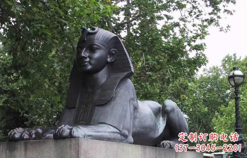 狮身人面像铜雕