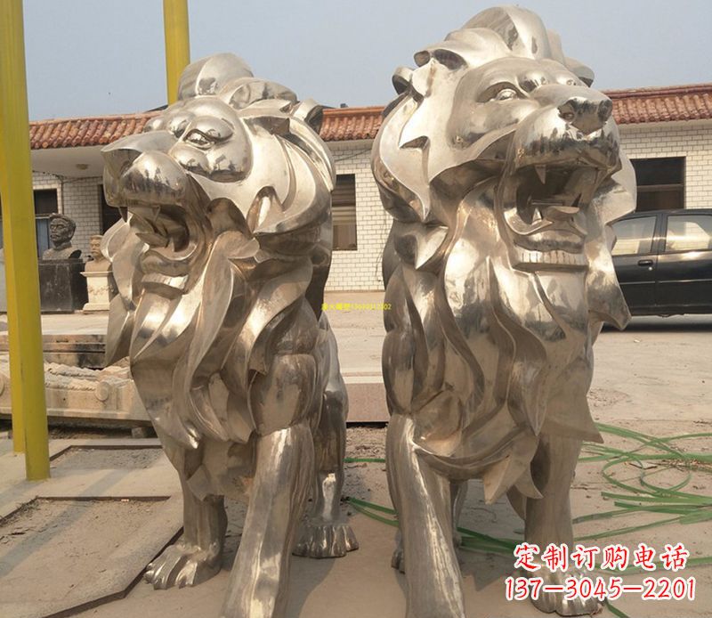 狮子/不锈钢-狮子雕塑不锈钢 狮子/不锈钢-狮子雕塑不锈钢