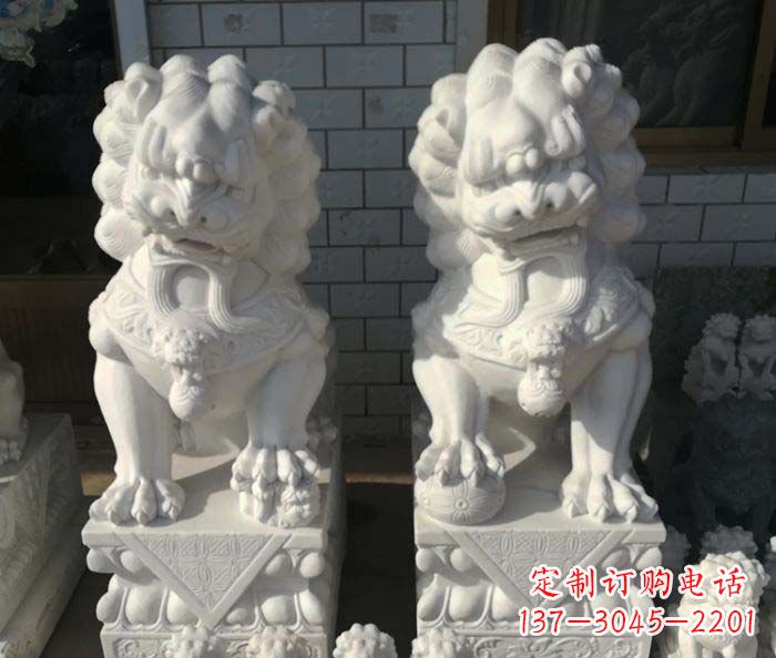 狮子门口石雕