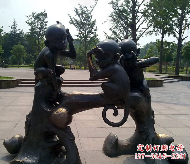 十二生肖/铜雕-十二生肖兽首铜雕