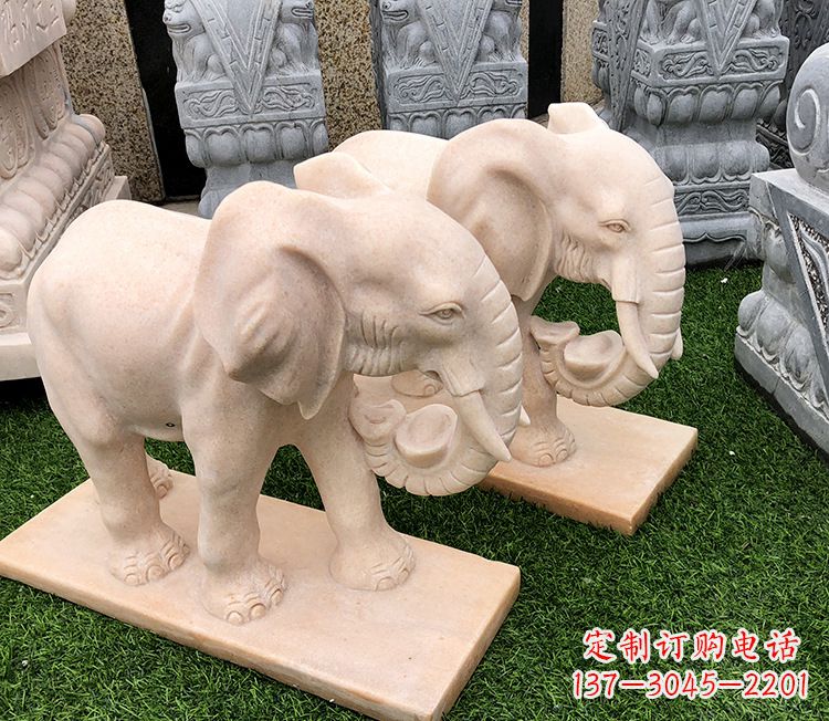 石雕大象 石雕大象
