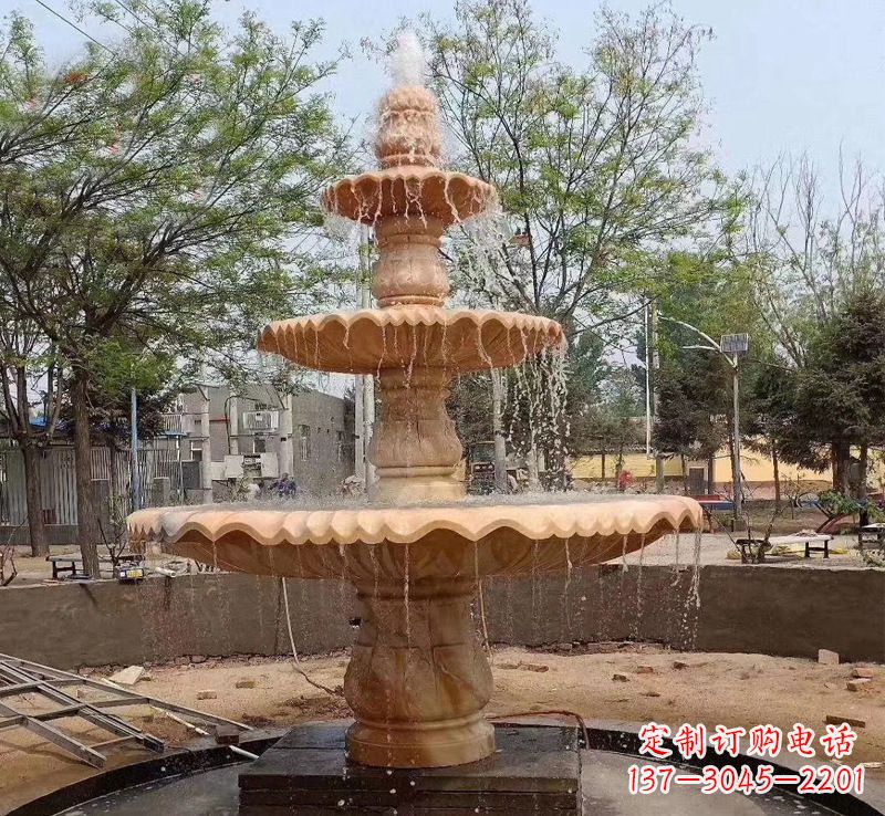 石雕风水球图片