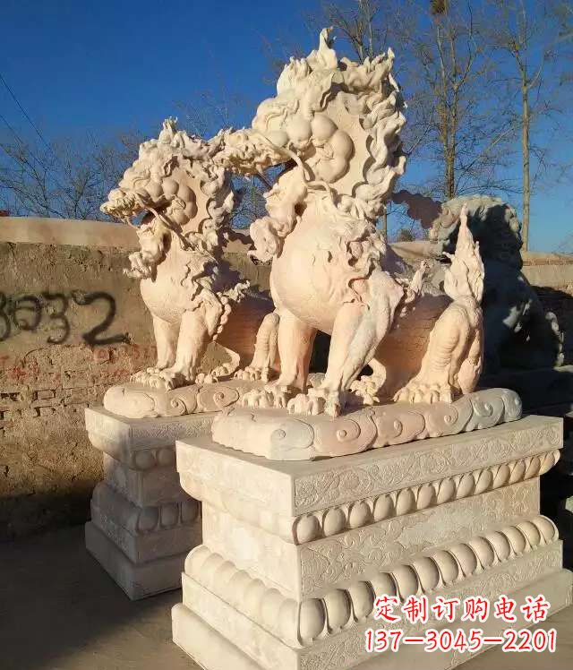 石雕吉祥麒麟 石雕吉祥麒麟