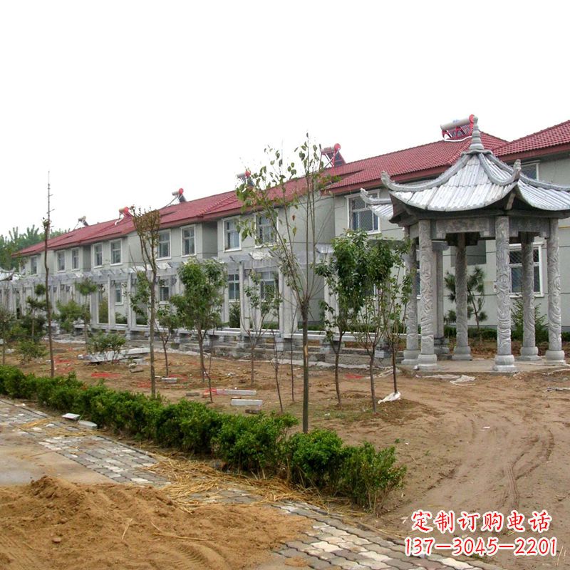 石雕凉亭花架小气园林建筑构件