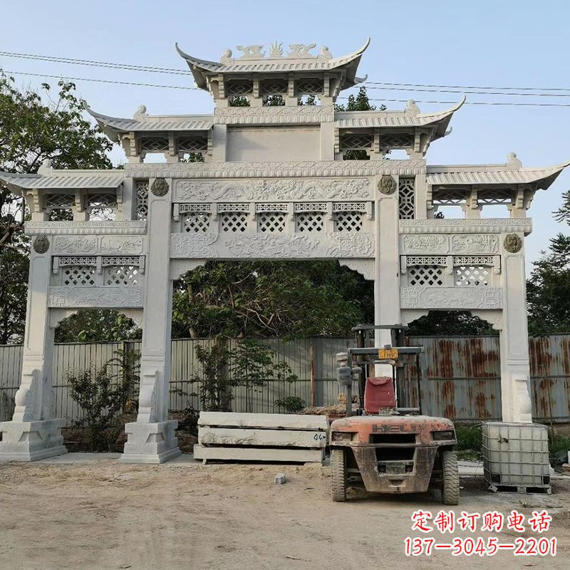 石雕牌坊楼兰雕塑产品介绍: 石雕牌坊楼兰雕塑产品介绍: