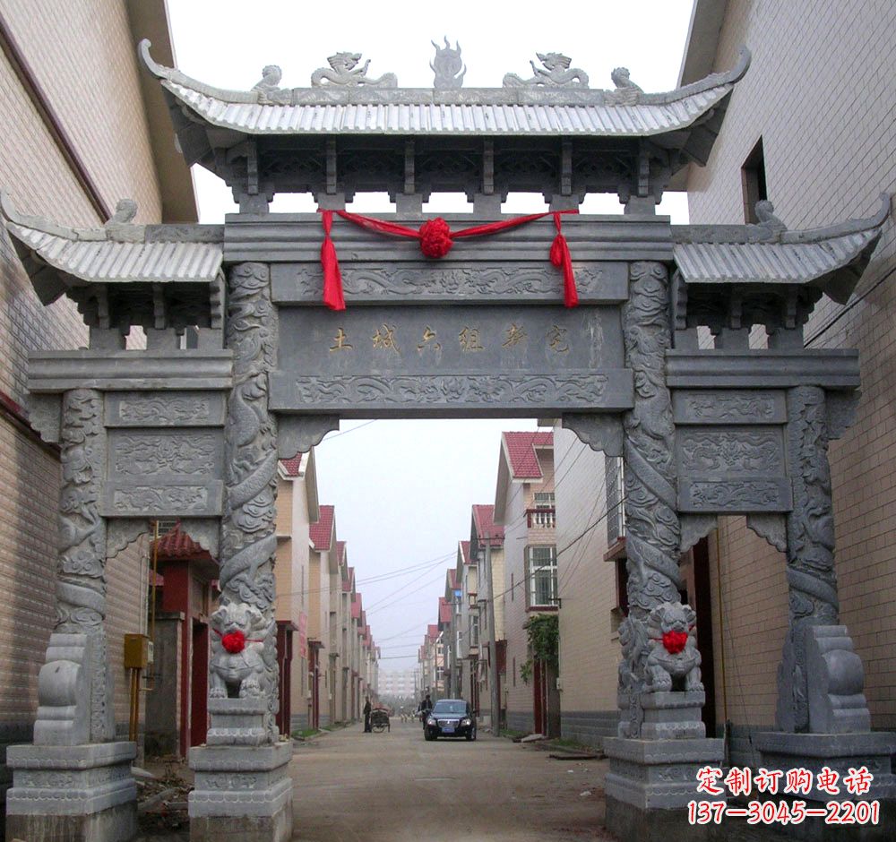 石雕牌坊石雕