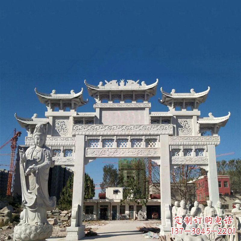 石雕牌楼 牌坊铸铜 石雕牌楼 牌坊铸铜