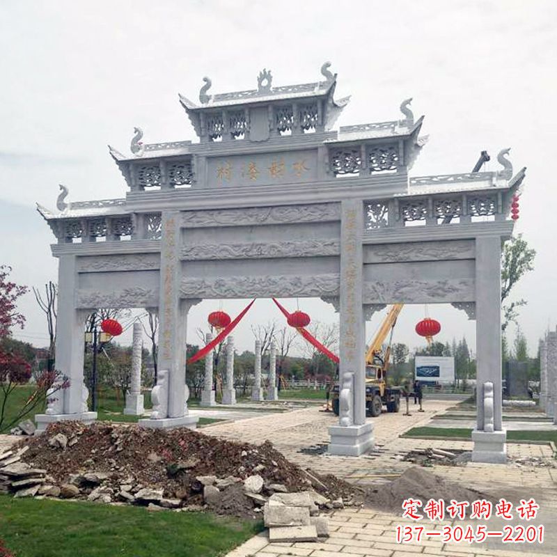 石雕牌楼牌坊