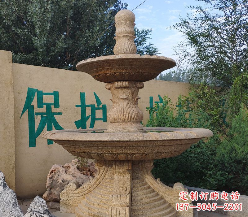 石雕喷泉鸿祥