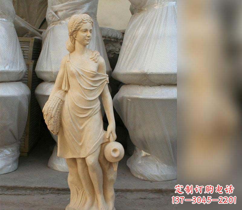 石雕西方人物雕塑