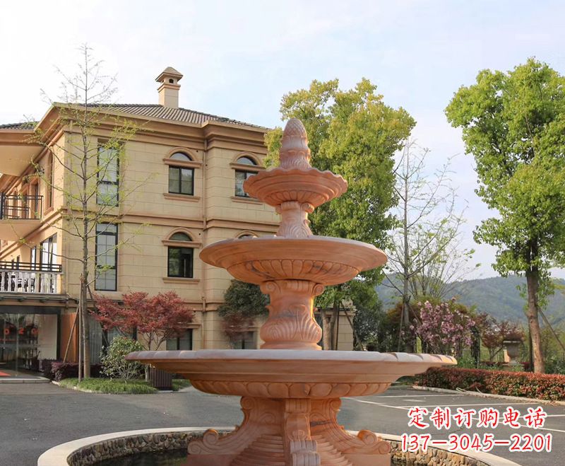 石雕小喷泉