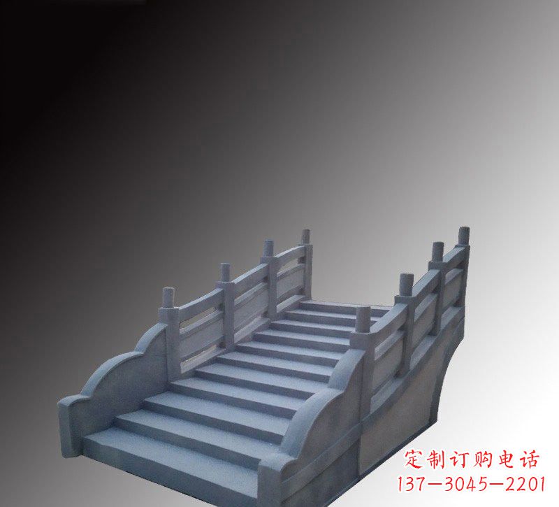石雕小桥公园景观雕塑