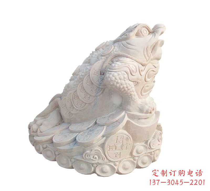 石雕招财进宝金蟾