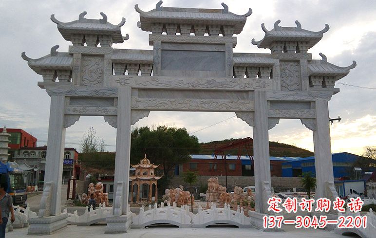牌坊雕塑 - 牌坊/雕刻 牌坊雕塑 - 牌坊/雕刻