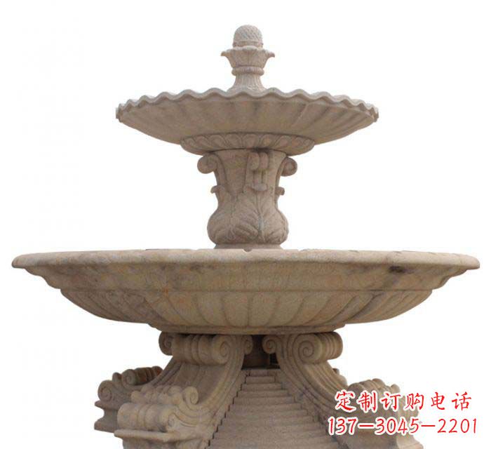 双层/喷泉/公园/石雕-双层喷泉公园石雕 双层/喷泉/公园/石雕-双层喷泉公园石雕