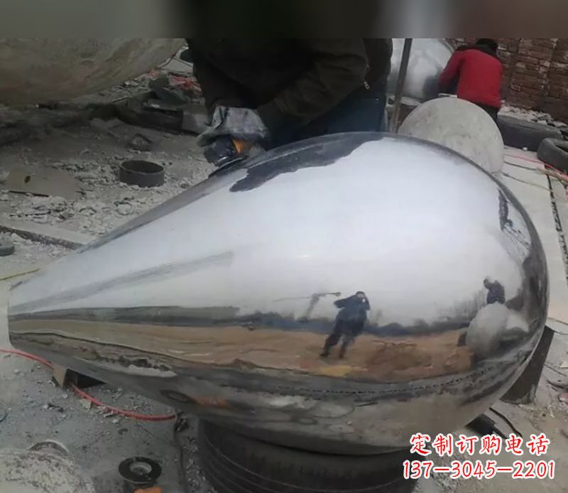 水滴不锈钢商场雕塑