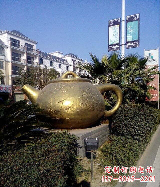 水壶公园景观铜雕