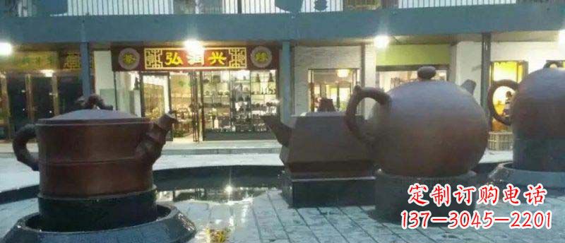 水壶广场景观铜雕