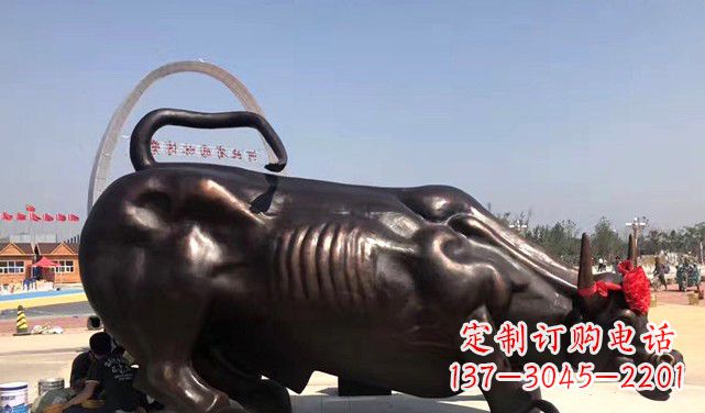 水牛铜雕 水牛铜雕