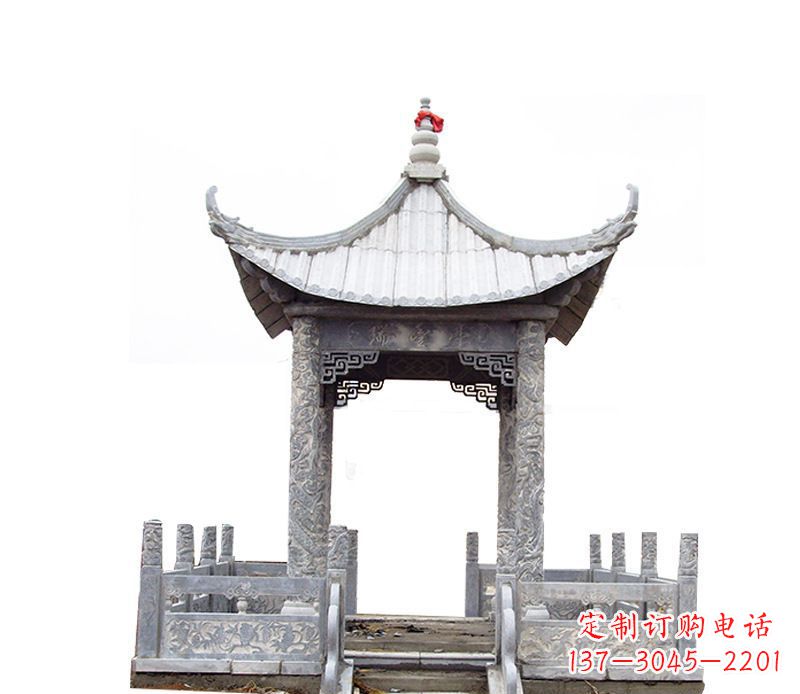 凉亭雕塑 - 四角/仿古/凉亭/石雕 凉亭雕塑 - 四角/仿古/凉亭/石雕