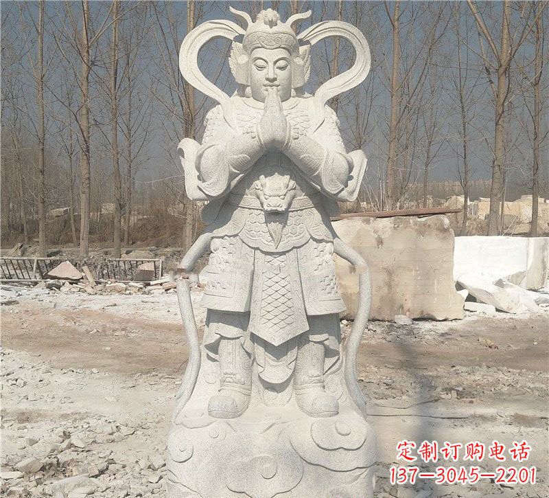 寺庙韦陀菩萨雕塑