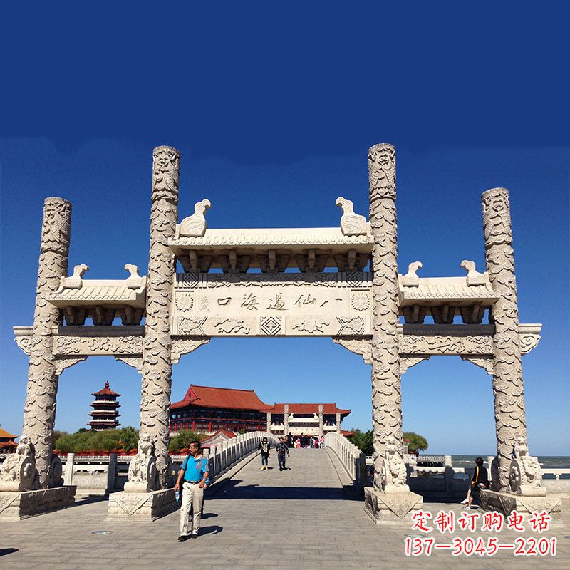 牌坊雕塑 - 寺院/大门/牌坊 牌坊雕塑 - 寺院/大门/牌坊