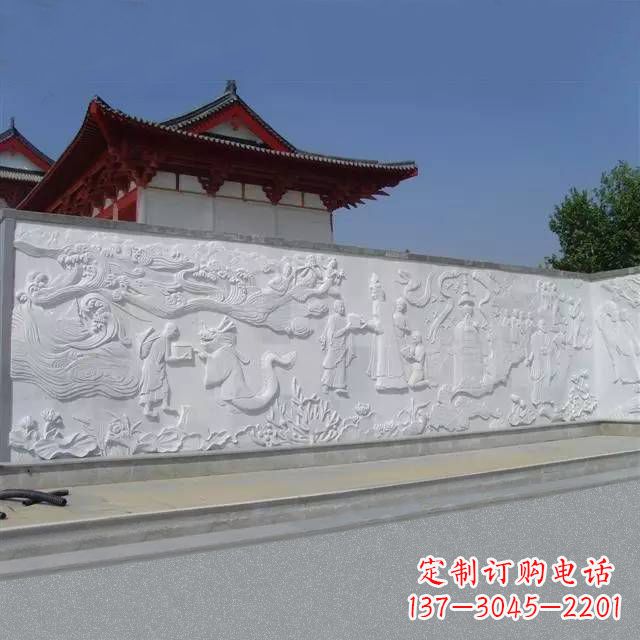 寺院文化汉白玉浮雕外墙 寺院文化汉白玉浮雕外墙