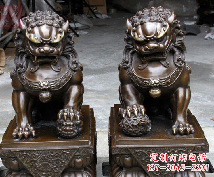 天安门铜狮子
