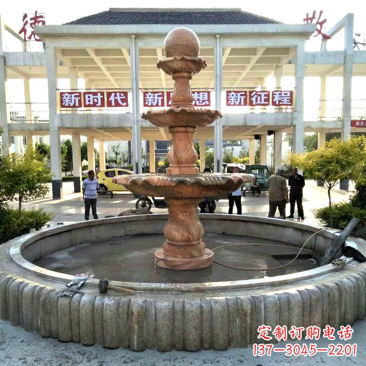 天使喷泉石雕