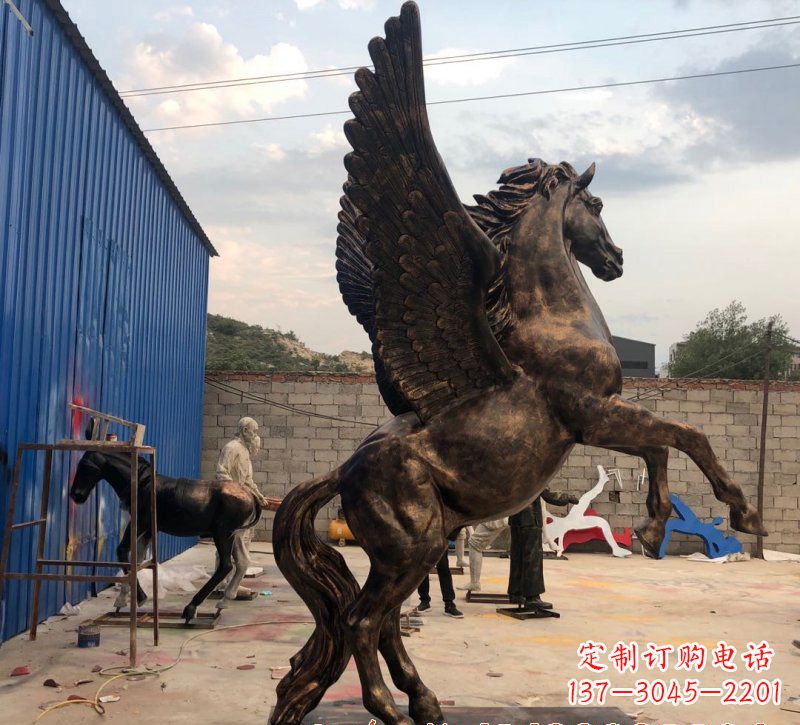 铜雕飞马雕塑