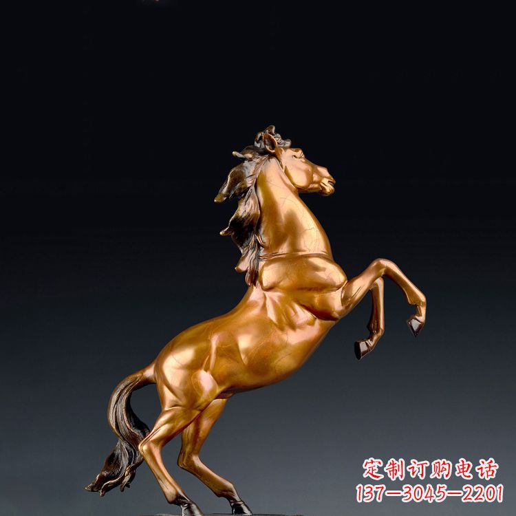 铜雕工艺品马