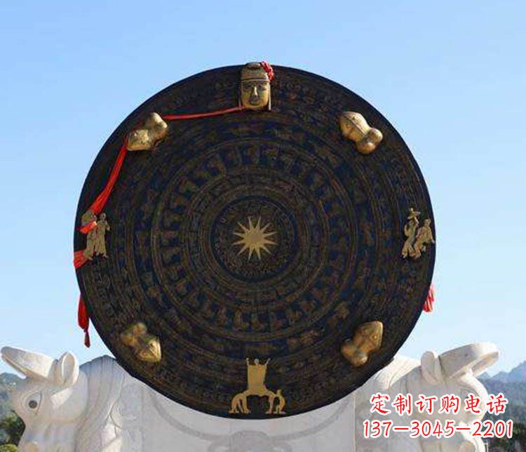 铜雕广场圆形景观摆件